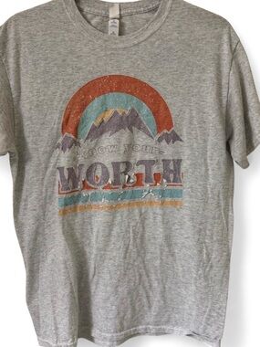 Jerzees Heather Gray Classic Crewneck Tee